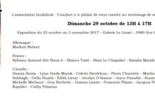 25 artistes du Canada, de France et d’Allemagne à la Galerie Le Livart à Montréal