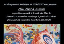 Un clin d’oeil à Josette les 11 et 12 novembre