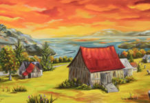 A travers ses couleurs. Portrait de l’artiste Céline Roger.