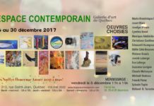 Oeuvres choisies, du 6 au 30 décembre