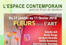 Les fleurs dans l’art, du 31 janvier au 11 février