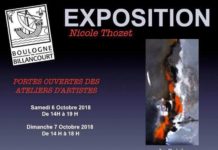 Nicole Thozet à la Mairie de Boulogne-Billancourt