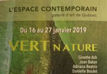 Vert Nature du 16 au 27 janvier 2019