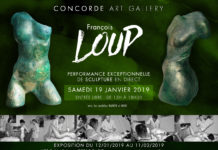 François Loup à la Concorde Art Gallery à Paris