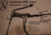 Denis Oudet en expo du 9 mai au 11 juin à Paris