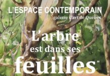 Expo de Réjane Tremblay du 3 au 28 juillet à L’Espace contemporain