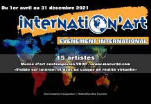 Internation’ART 2021 du 1er avril au 31 décembre 2021 Internation'art 2021