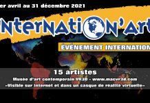 L’Internation’ART 2021 officiellement lancé sur Internet