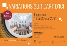 Variations sur l’art d’ici – exposition du 19 au 30 mai 2021