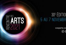 Rencontre des arts 2021, 30e édition, du 5 au 7 novembre 2021