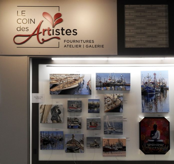 LO en exposition à la boutiquegalerie Le coin des artistes inc. de