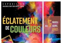 Éclatement de couleurs du 1er mars au 17 avril à la Galerie d’art des Deux-Ponts