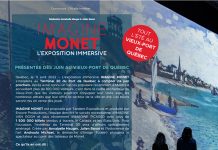 Imagine Monet, l’exposition immersive tout l’été au Vieux-Port de Québec