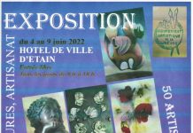 Exposition à l’Hôtel de Ville d’Étain (France)