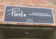 Ouverture officielle de l’Atelier-Galerie d’art de Marie Plante à Québec