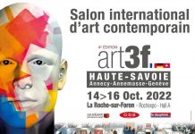 4e édition du Salon international d’art contemporain art3f en Haute-Savoie