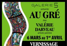 Au Gré, une exposition de Valérie Darveau à la Galerie 5