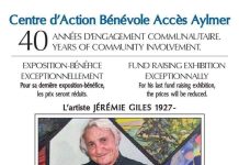 Jérémie Giles et sa dernière exposition-bénéfice