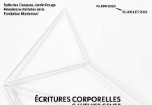 Écritures corporelles de Gauthier Genet du 10 juin au 22 juillet