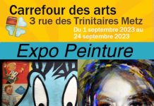 Erik Bonnet et J. Jacques Piezanowski au Carrefour des arts à Metz (France)
