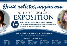 Deux artistes, un pinceau se poursuit à Tracadie-Sheila