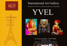 Yvel en exposition à l’International Art Gallery