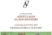 Aditi Lago et Alain Signori à l’Atelier Veron à Paris (France)