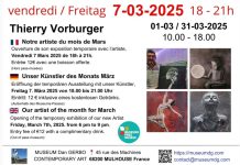 Thierry Vorburger au Musée Dan Gerbo à Mulhouse (France)