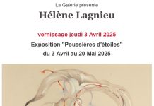 Hélène Lagnieu présente son exposition « Poussières d’étoiles » à l’Atelier Veron (Paris)