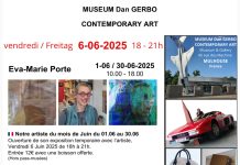 Eva-Marie Porte en juin au Musée Dan Gerbo