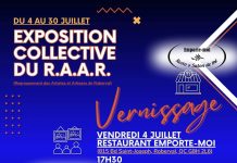 Exposition collective du RAAR en juillet à Roberval