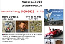 Rame Dardania au Musée Dan Gerbo à Mulhouse (France) en septembre