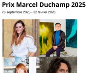 Prix Marcel Duchamp 2025, une exposition du 26 septembre 2025 au 22 février 2026 à Paris (France)