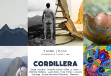 Cordillera du 2 avril au 15 mai à Paris (France)