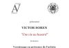 Victor Soren à l’Atelier Veron du 3 avril au 3 mai 2026