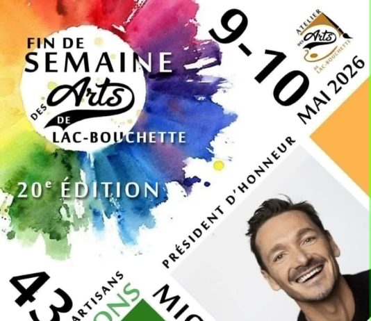 Fin de semaine des arts, les 9 et 10 mai à Lac-Bouchette (Québec)