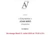 Empreintes de Joan Miro à L’Atelier Véron du 22 juillet au 6 septembre 2026