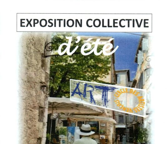 Exposition collective d’été à la Galerie du Tilleul à Vence (France) du 4 au 23 août 2026