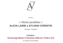 Récits parallèles d’Alicia Lasne et Sylvain Corentin à l’Atelier Véron à Paris