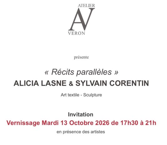 Récits parallèles d’Alicia Lasne et Sylvain Corentin à l’Atelier Véron à Paris